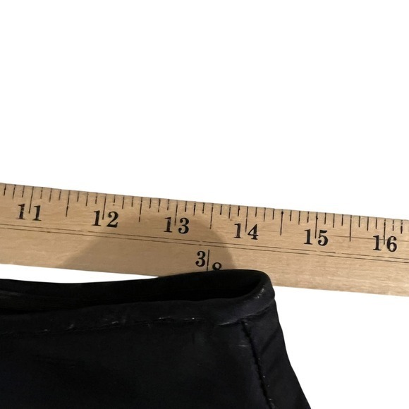 Scott McClintock Black Taffeta Dark Academia Eveningwear Midi Skirt Size 10 USA - Picture 6 of 7